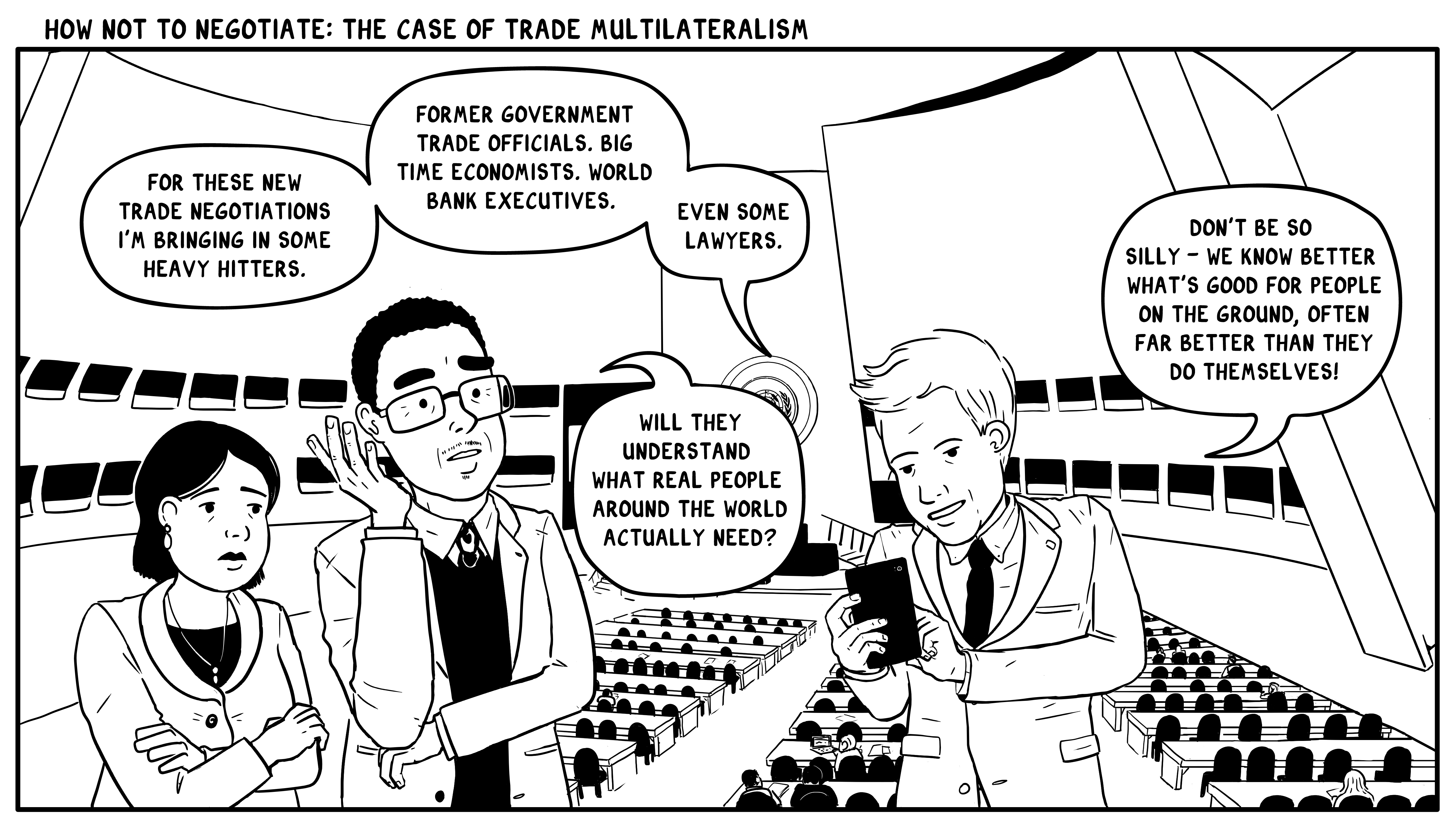 How not to negotiate: the case of trade multilateralism