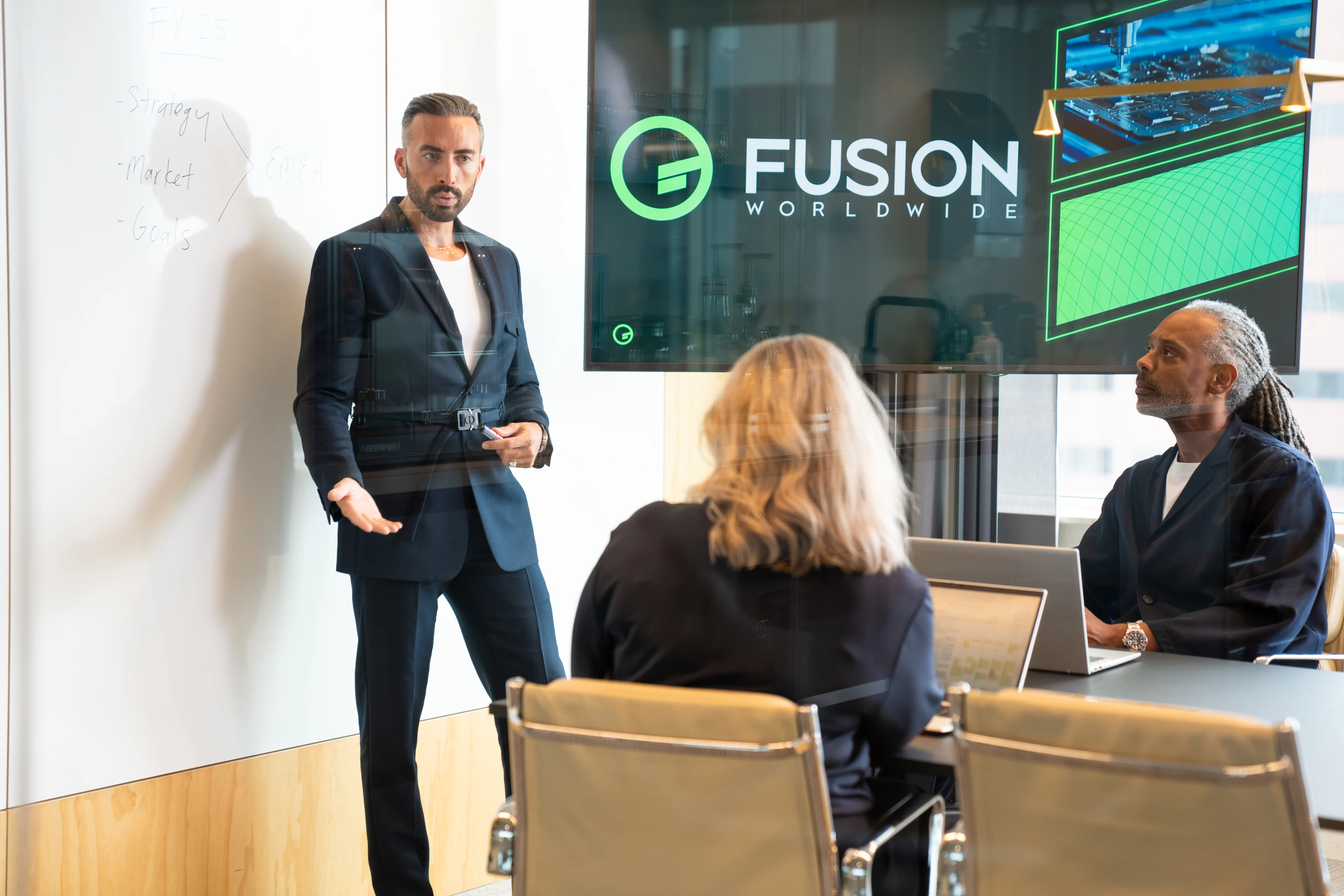 Group of people on zoom