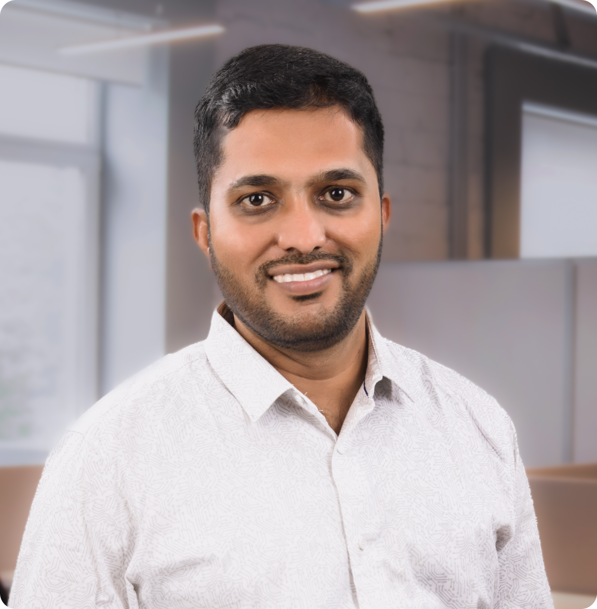 Headshot of Jeevanandam Krishnaswamy