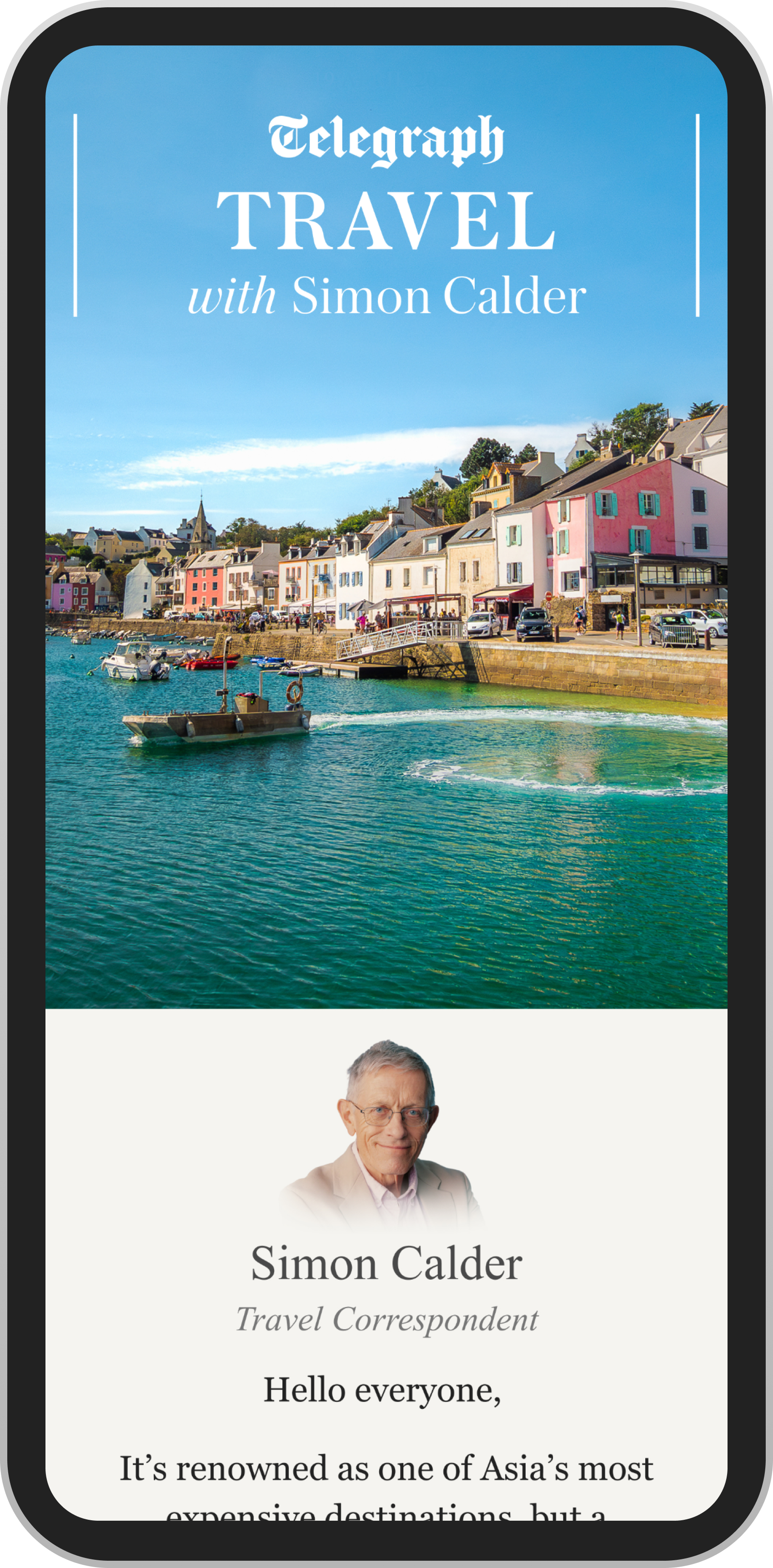 Travel with Simon Calder