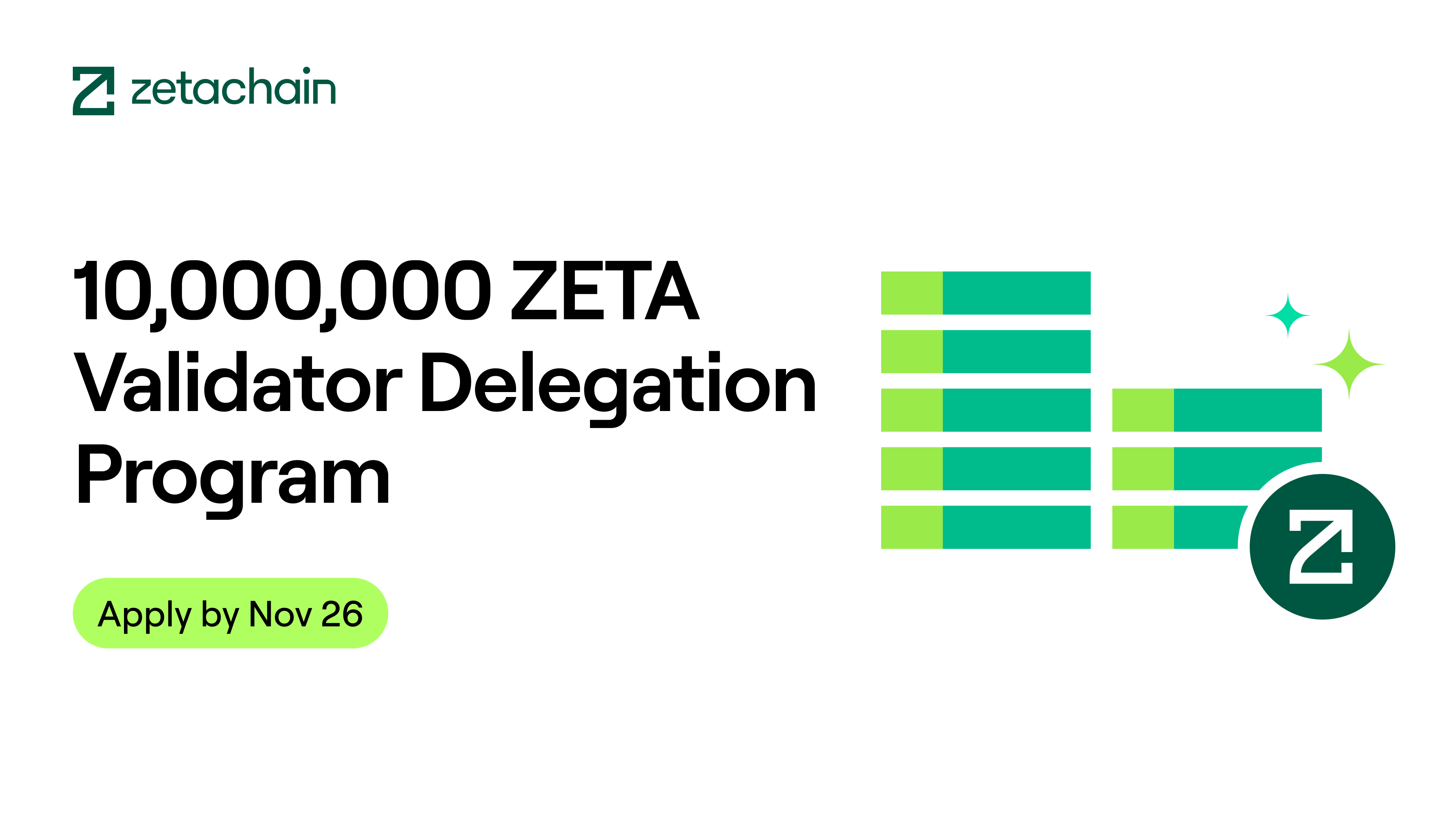 10,000,000 ZETA: ZetaChain Validator Delegation Program | ZetaChain Blog