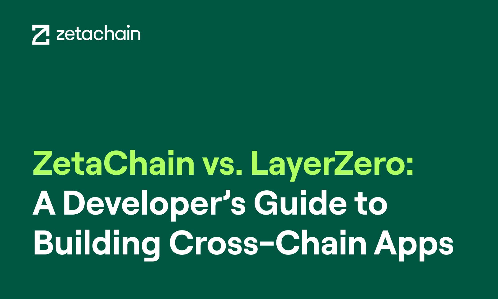 ZetaChain: The First Universal Blockchain