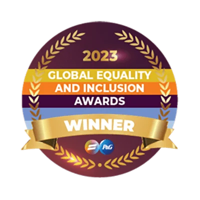 2023 Global Equality and Inclusion Awards Winner logo