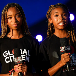 Sœurs Bennet à Global Citizen