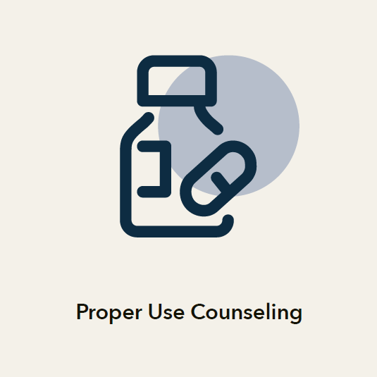 Proper use counseling