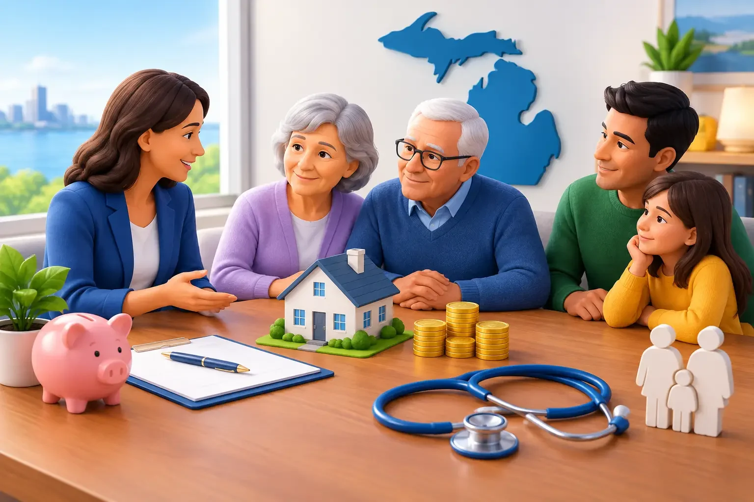 Cover Image for Examples of Medicaid Planning for Michigan Families