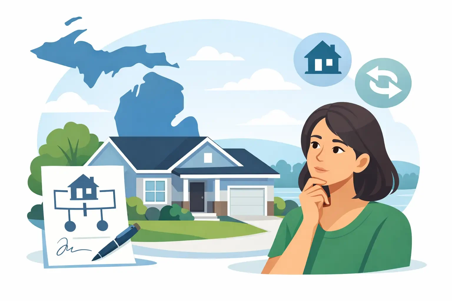 Cover Image for Lady Bird Deeds in Michigan: What Homeowners Need to Know