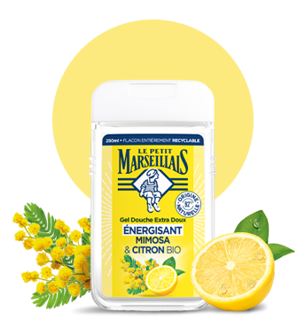 image Offrez-vous un concentré d’énergie avec les notes vivifiantes du Mimosa et du Citron BIO.