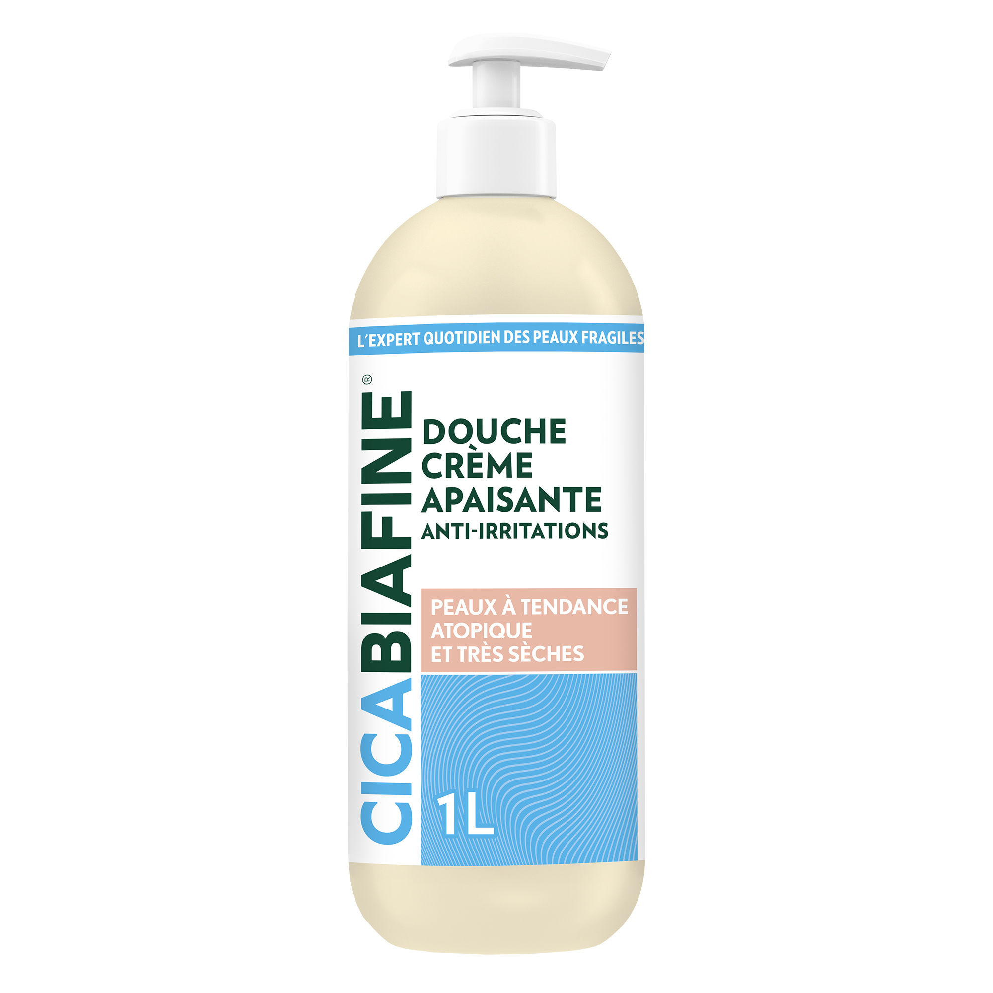 Crème de douche apaisante anti-démangeaisons CICABIAFINE®