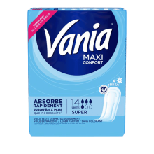 Les serviettes hygiéniques VANIA®