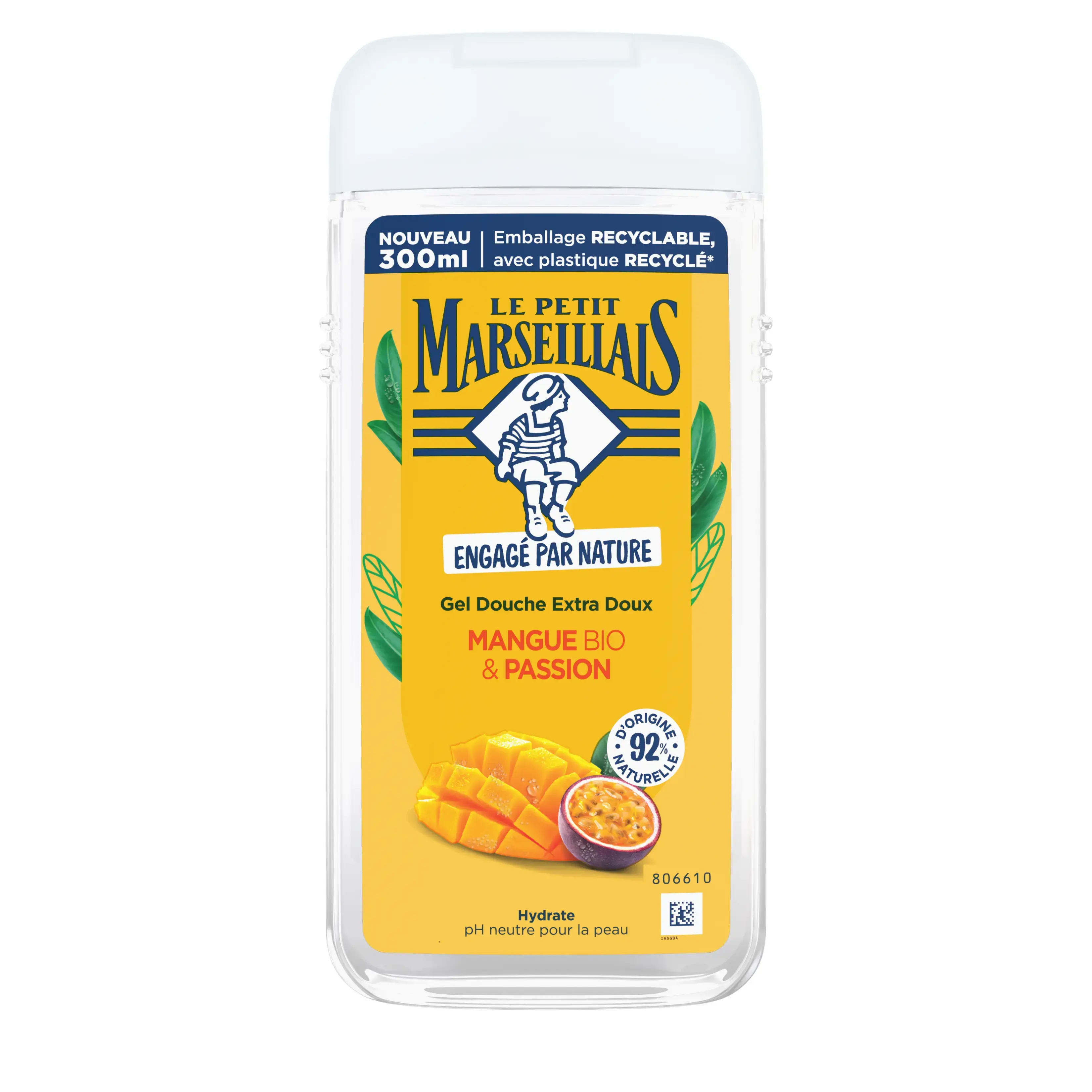 Gel Douche Extra Doux Mangue BIO & Passion