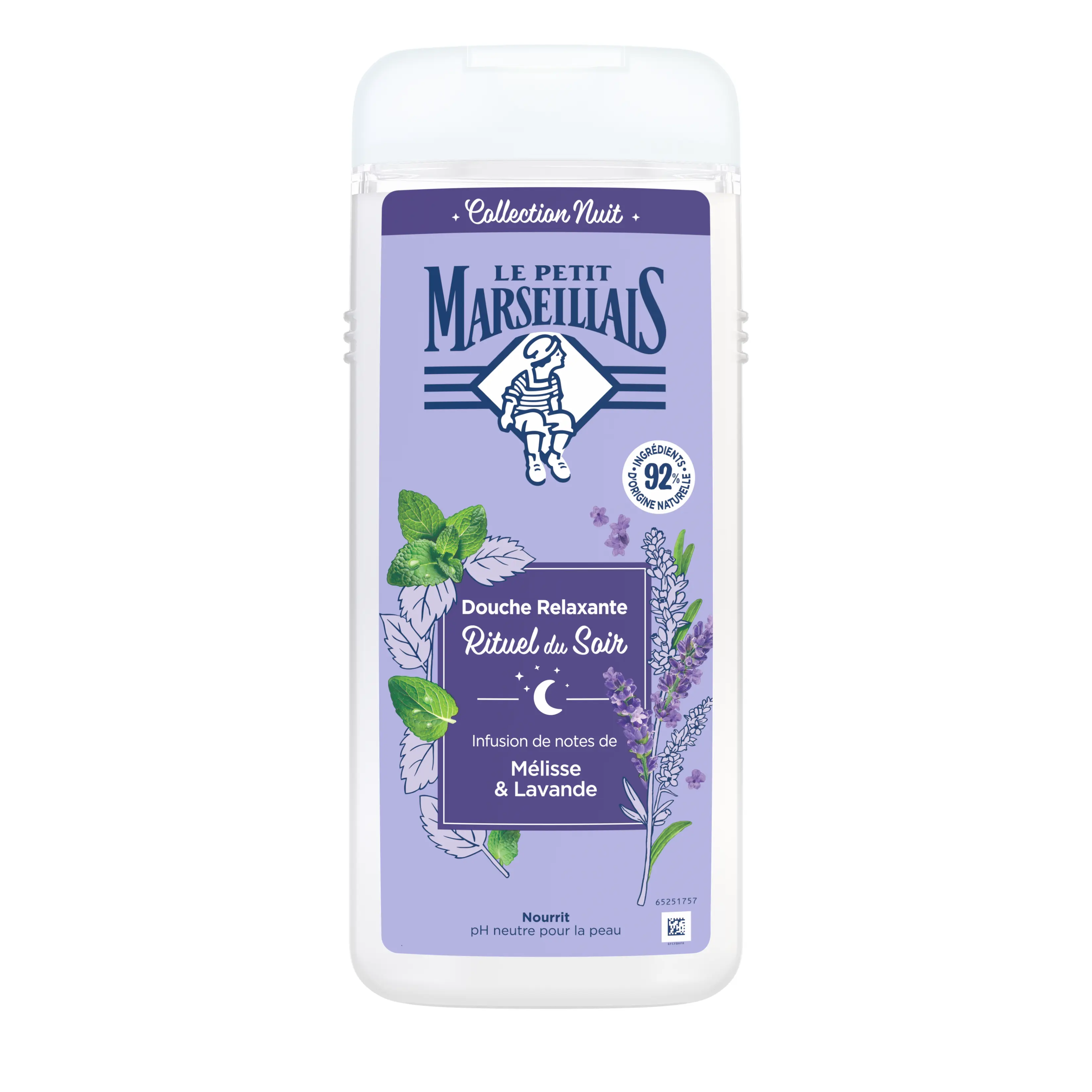 Crème de Douche Mélisse & Lavande | Le Petit Marseillais