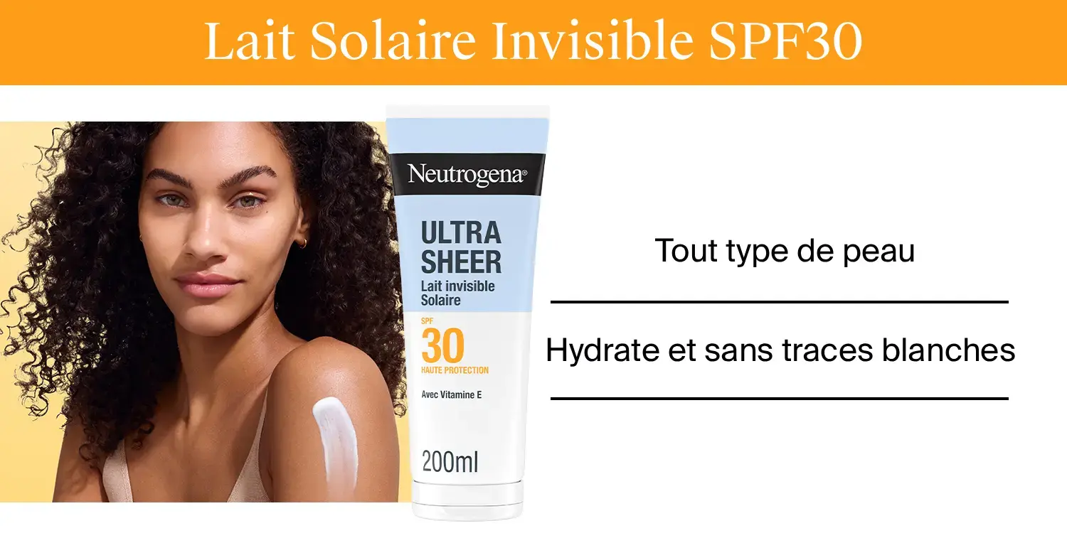 Lait Solaire Invisible SPF30