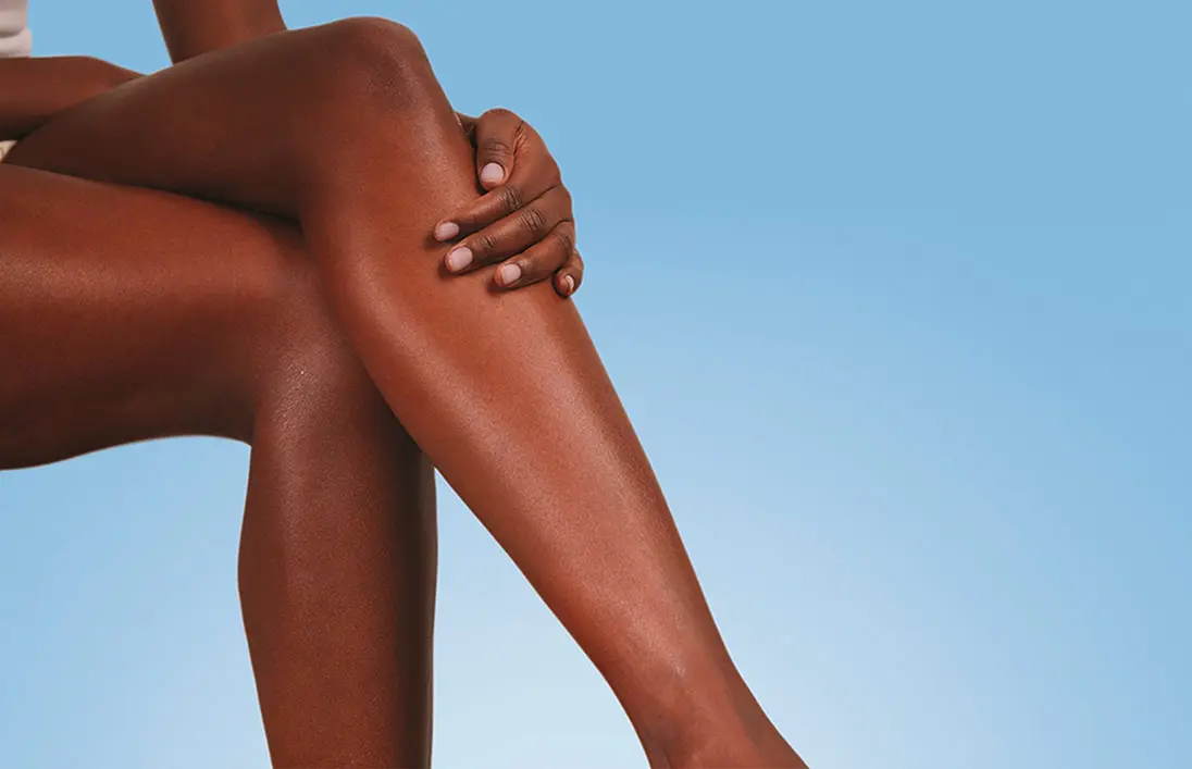 Infographie sur les différents types de peau