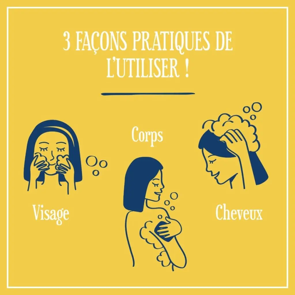 Le Solide 3 en 1 Lavant Purifiant – Verveine Citron - Image 2 - Le Petit Marseillais - fr-FR