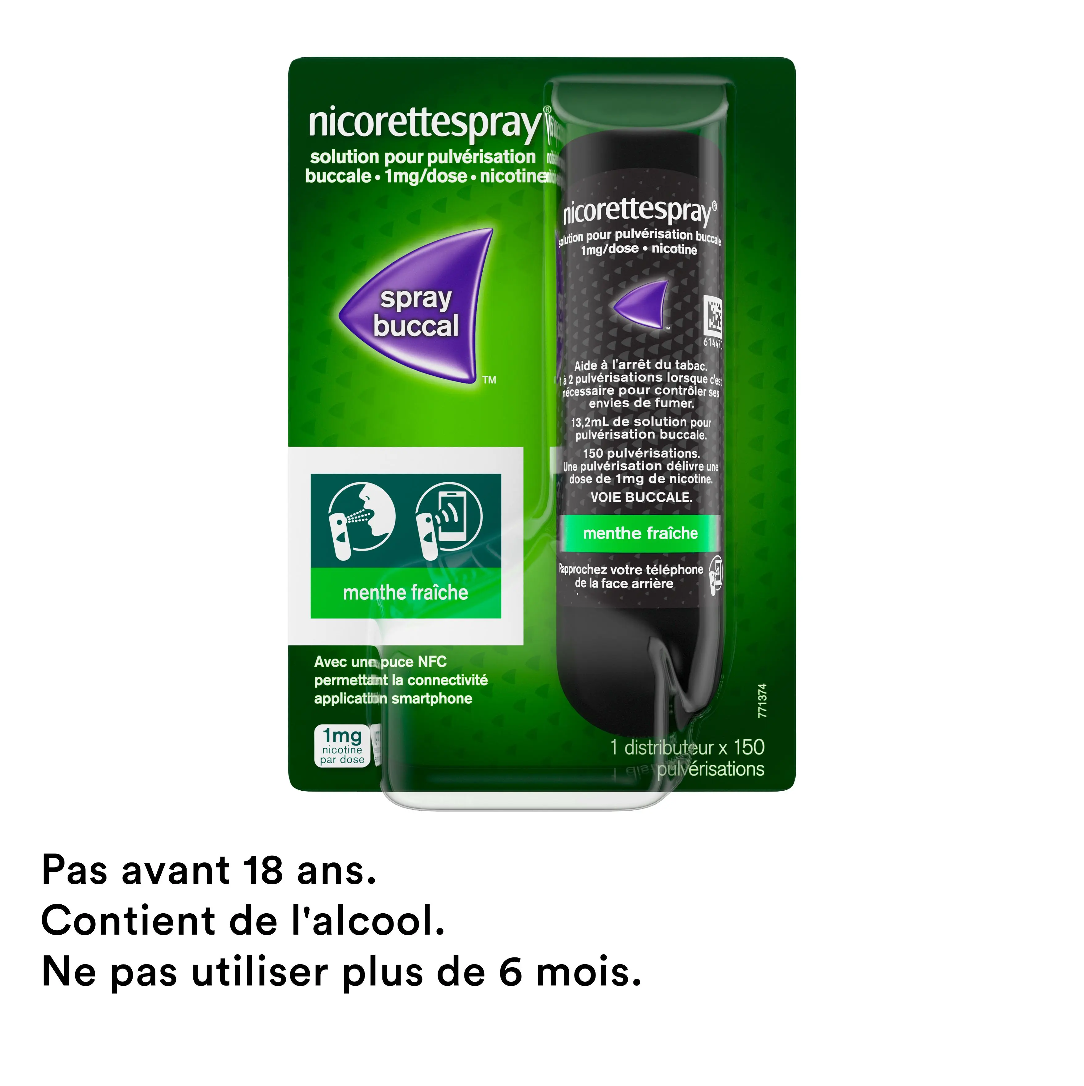 Spray buccal - Image 1 - Nicorette - fr-FR