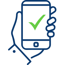Pictogramme de téléphone pour contact