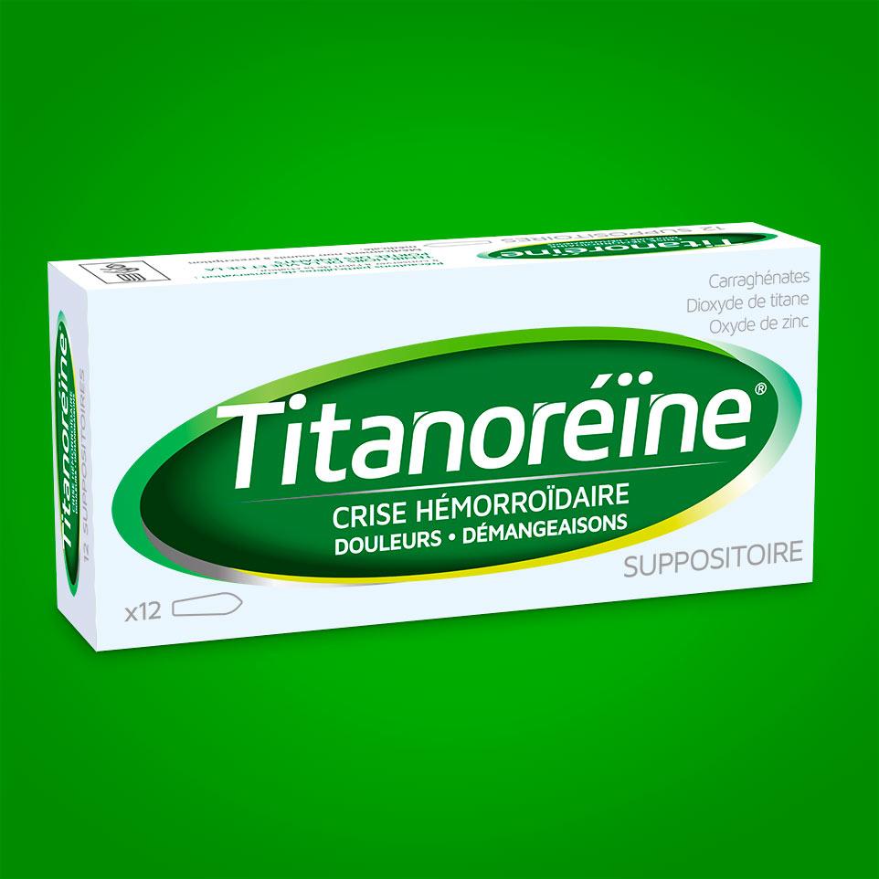 TITANORÉÏNE®, SUPPOSITOIRE