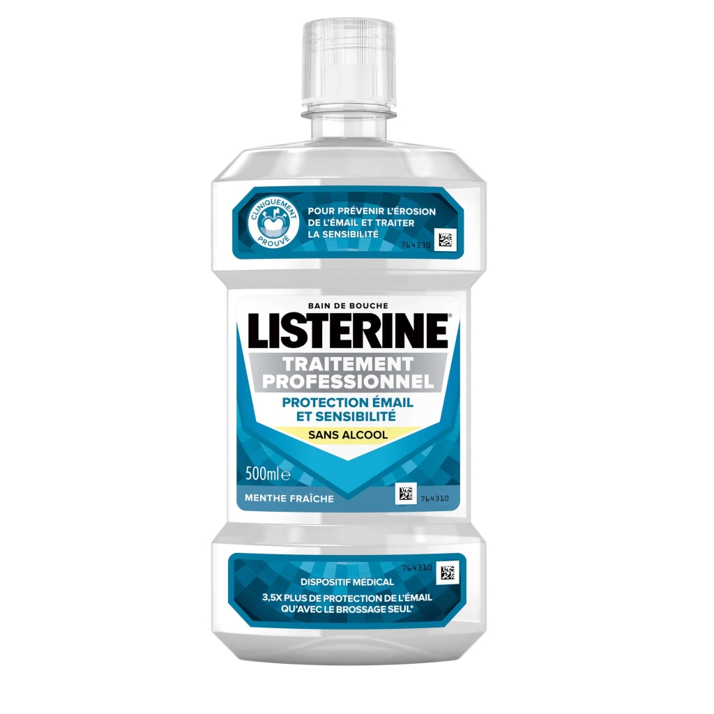 Bain de Bouche LISTERINE ® Traitement Professionnel Protection Émail et Sensibilité - Image 1 - Listerine - fr-FR