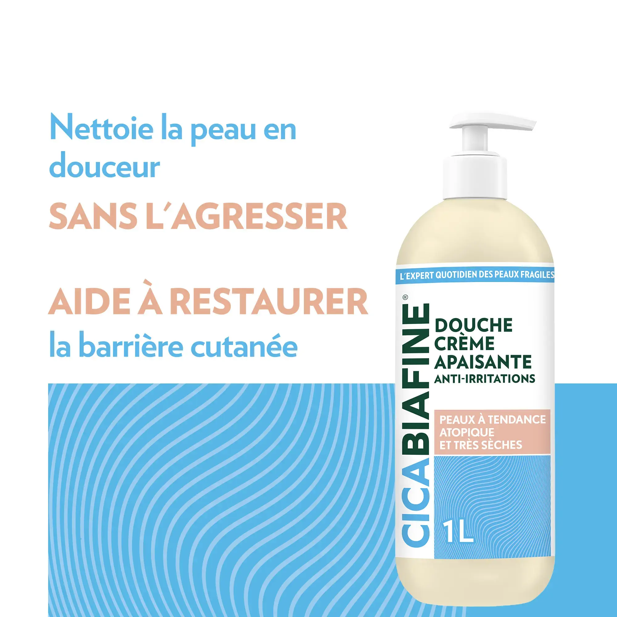 Douche Crème Anti-Irritations Apaisante