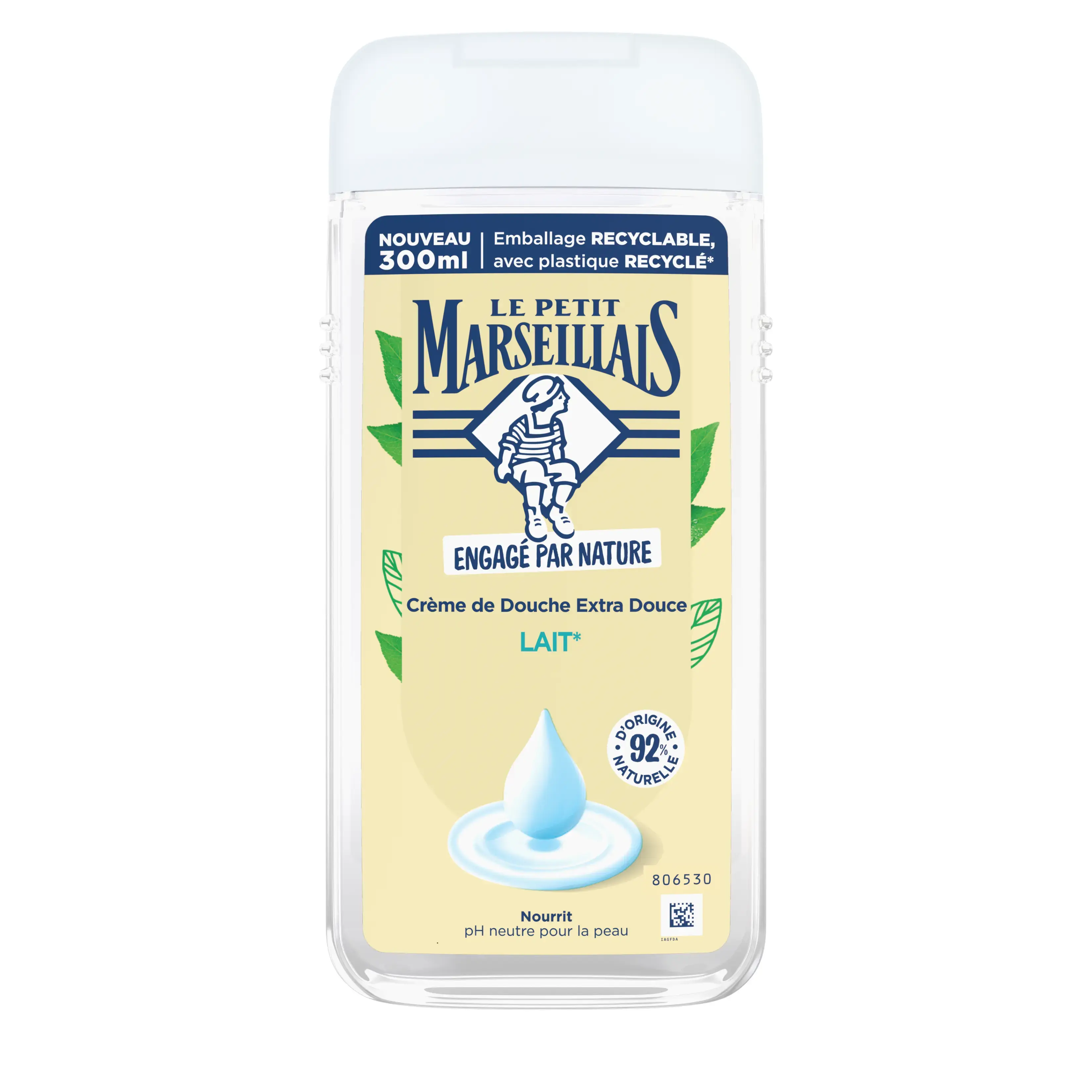 Crème de Douche Extra Douce Lait