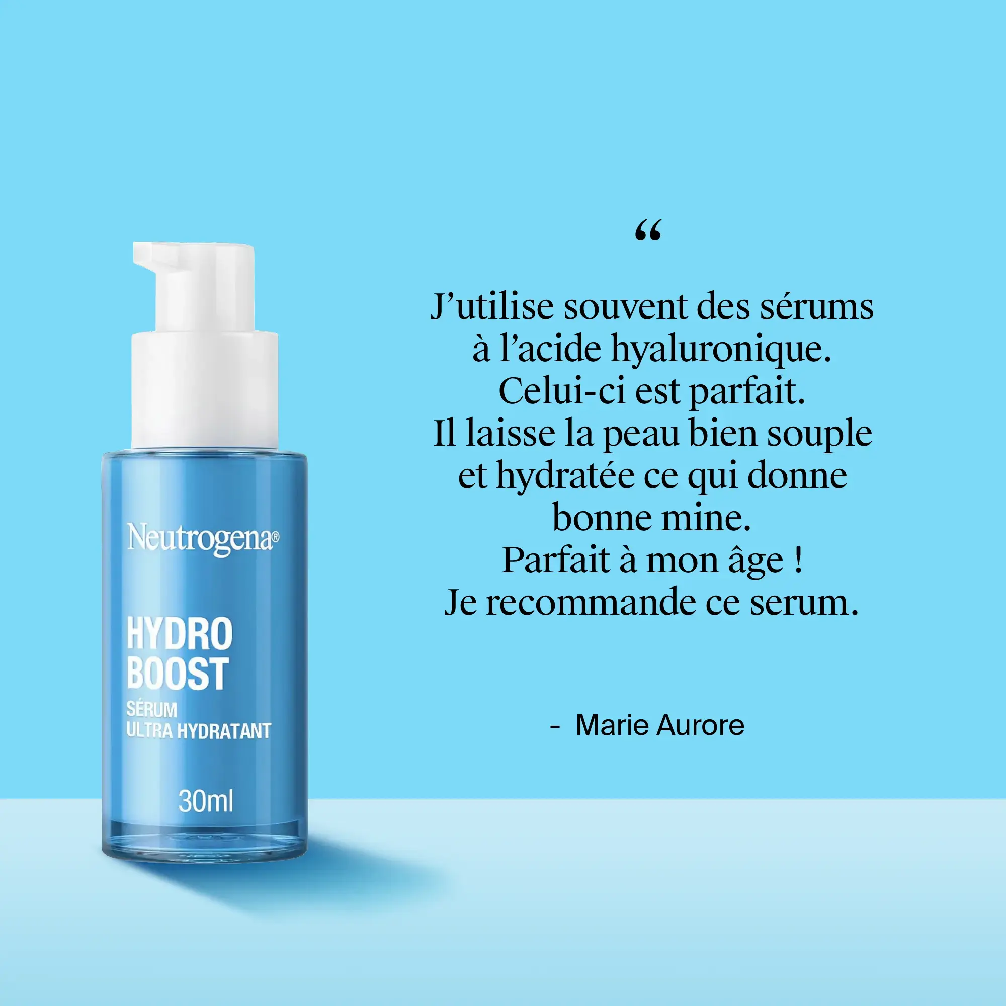 Neutrogena® Hydro Boost Sérum Ultra Hydratant