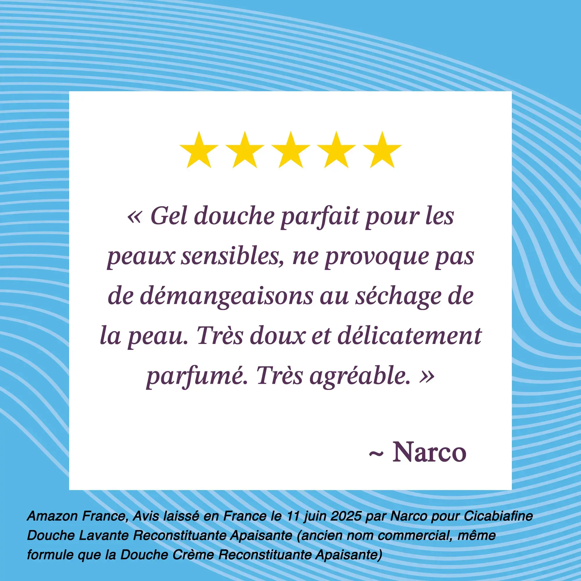 Douche Lavante Reconstituante Apaisante