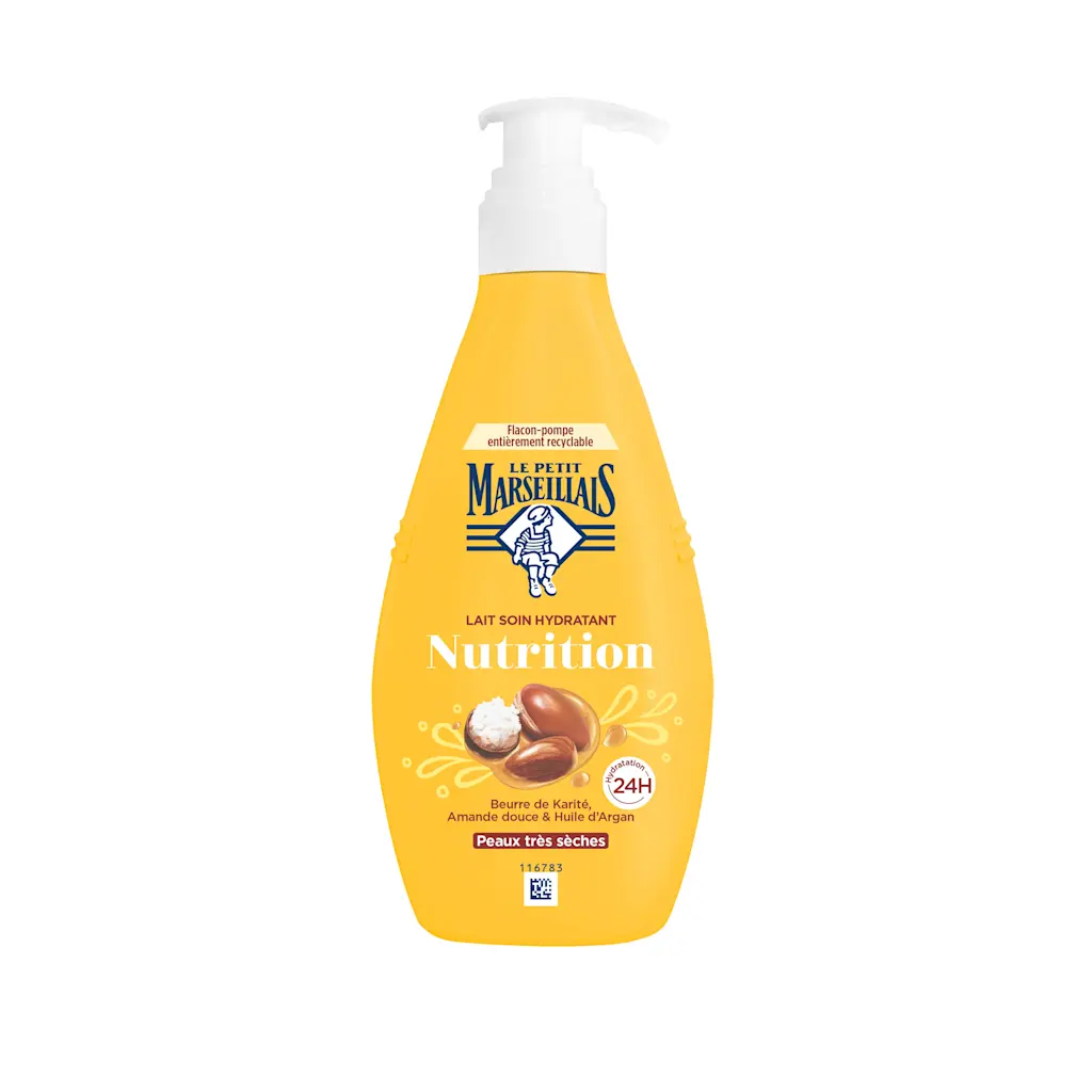 Le Petit Marseillais  — Lait Soin Nutrition Karité, Amande Douce & Argan