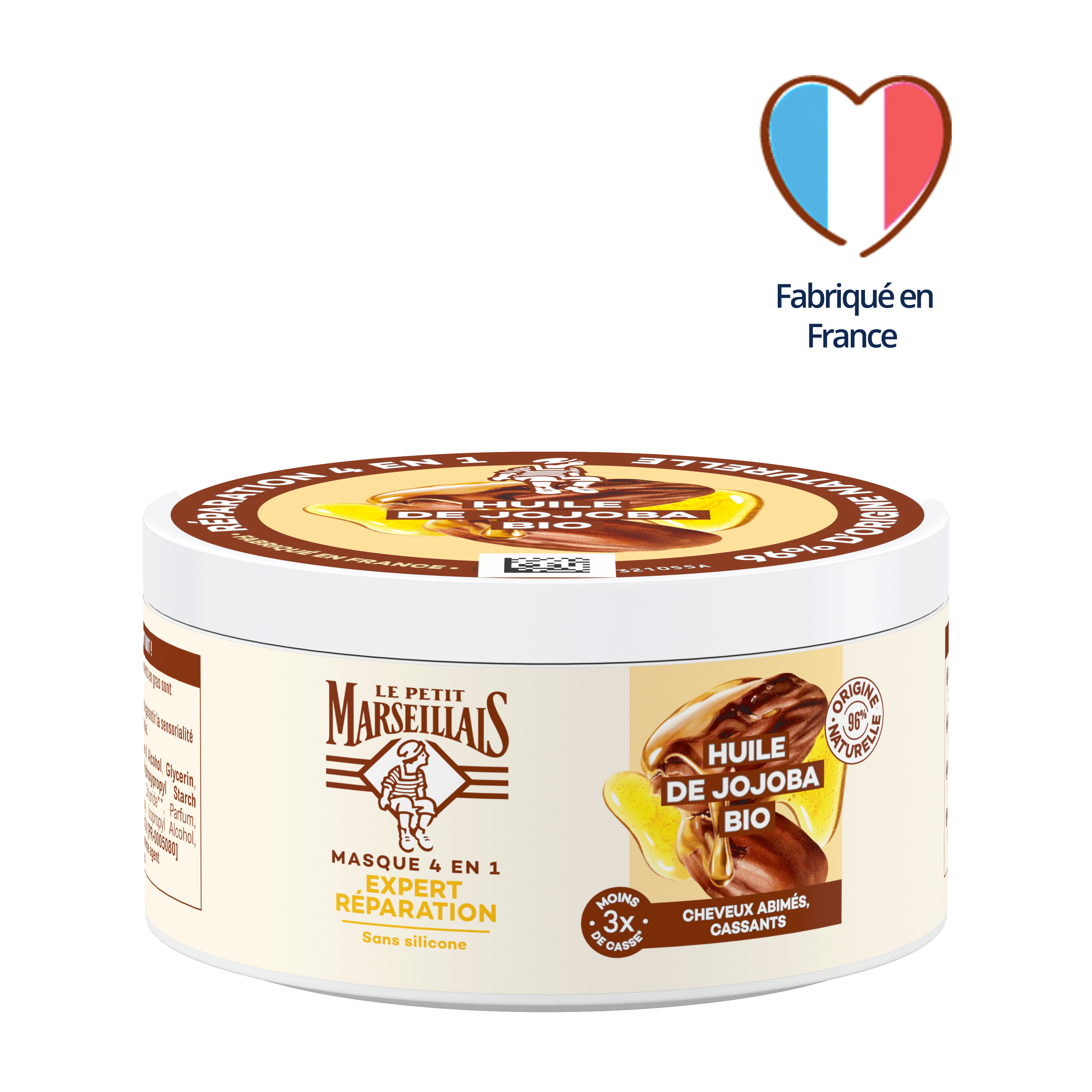 image (with Fabrique label) Masque Expert Réparation Huile de Jojoba BIO 