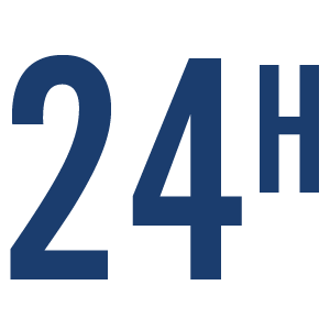 Icône indiquant 24h d'hydratation