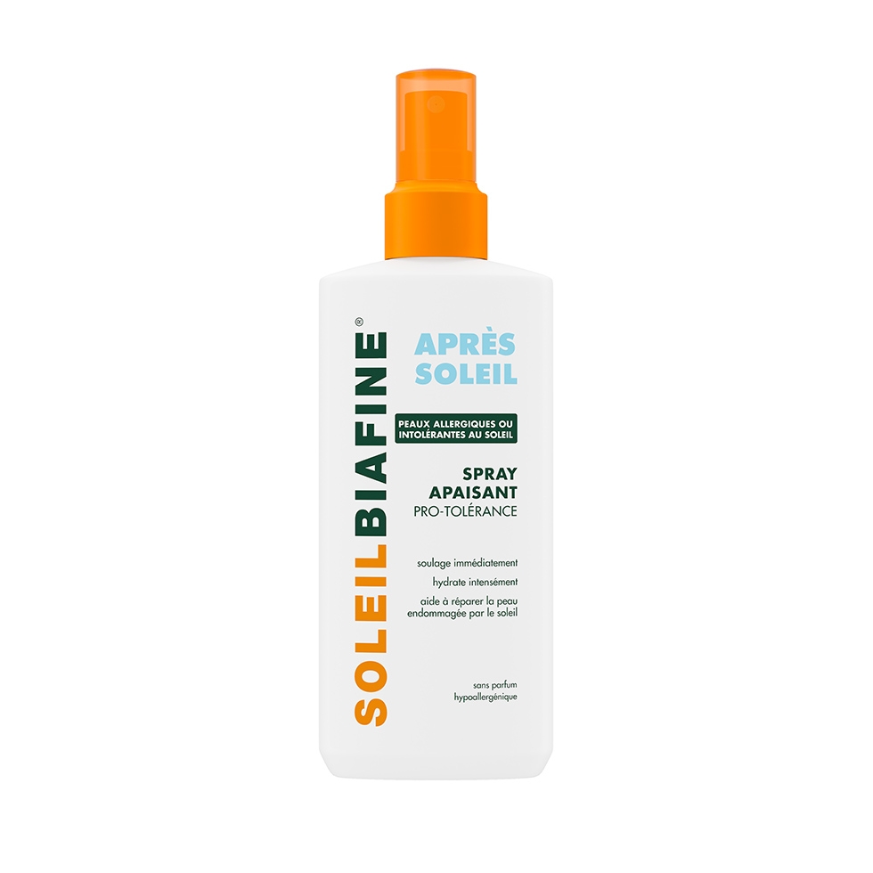 SOLEILBIAFINE Spray Après-Soleil Apaisant Pro-Tolérance