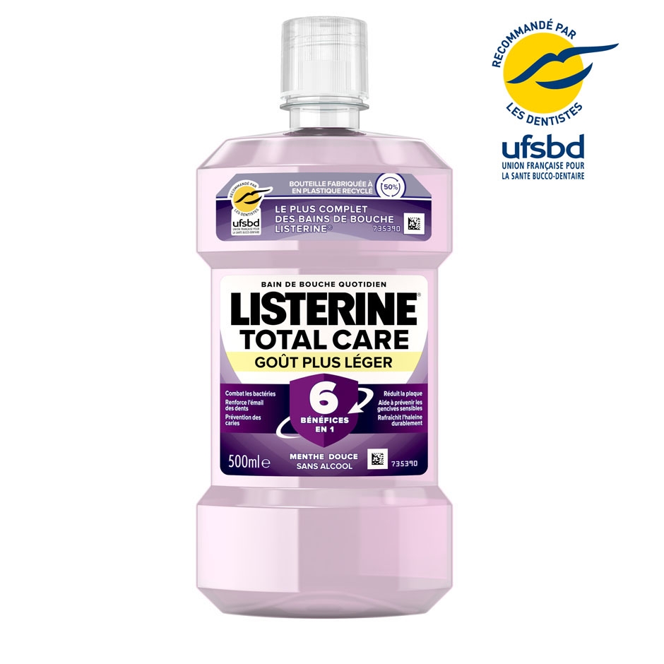 LISTERINE® Total Care Goût Plus Léger