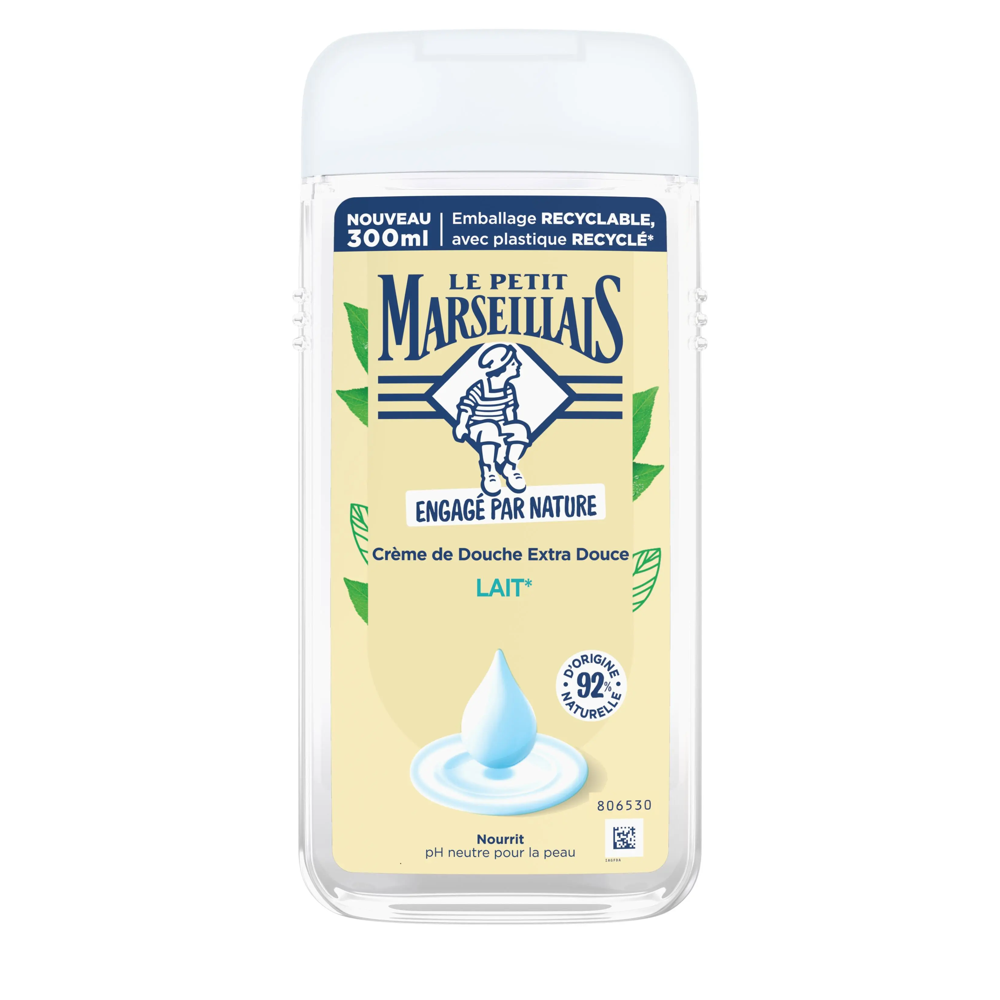 Crème de Douche Extra Douce Lait