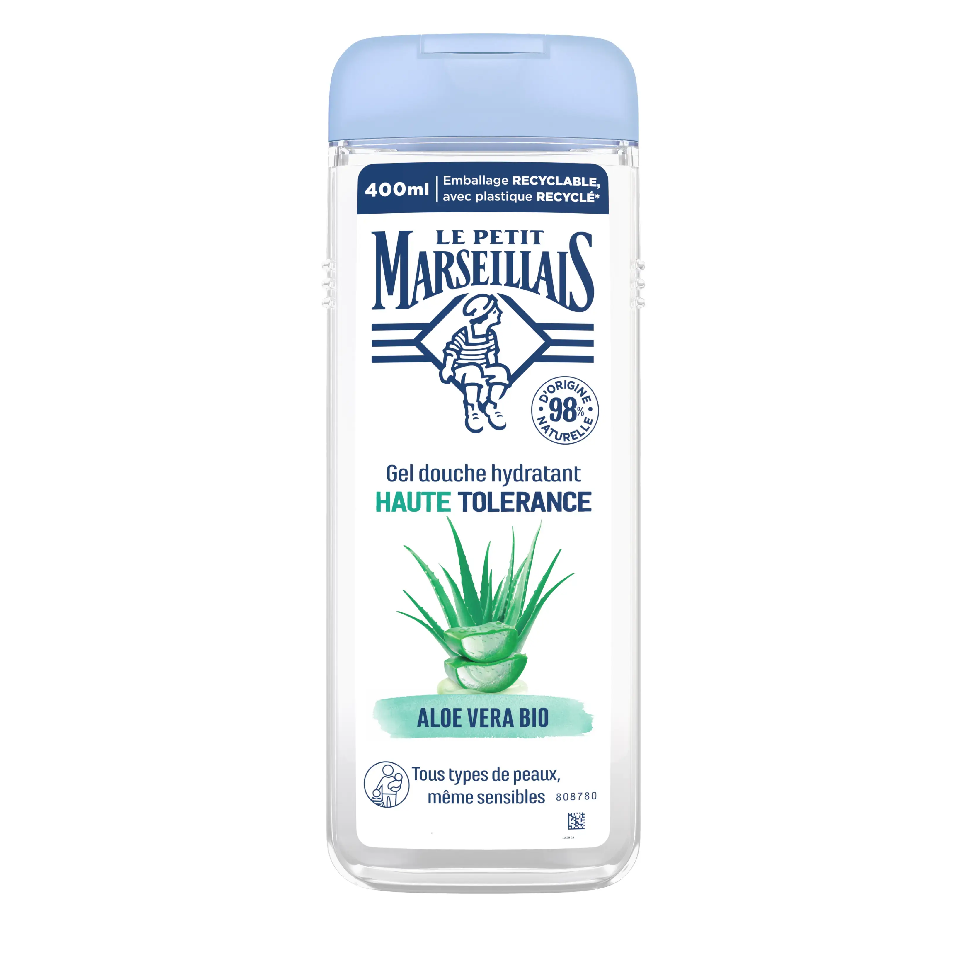 Gel douche Hydratant Haute Tolérance Aloe Vera