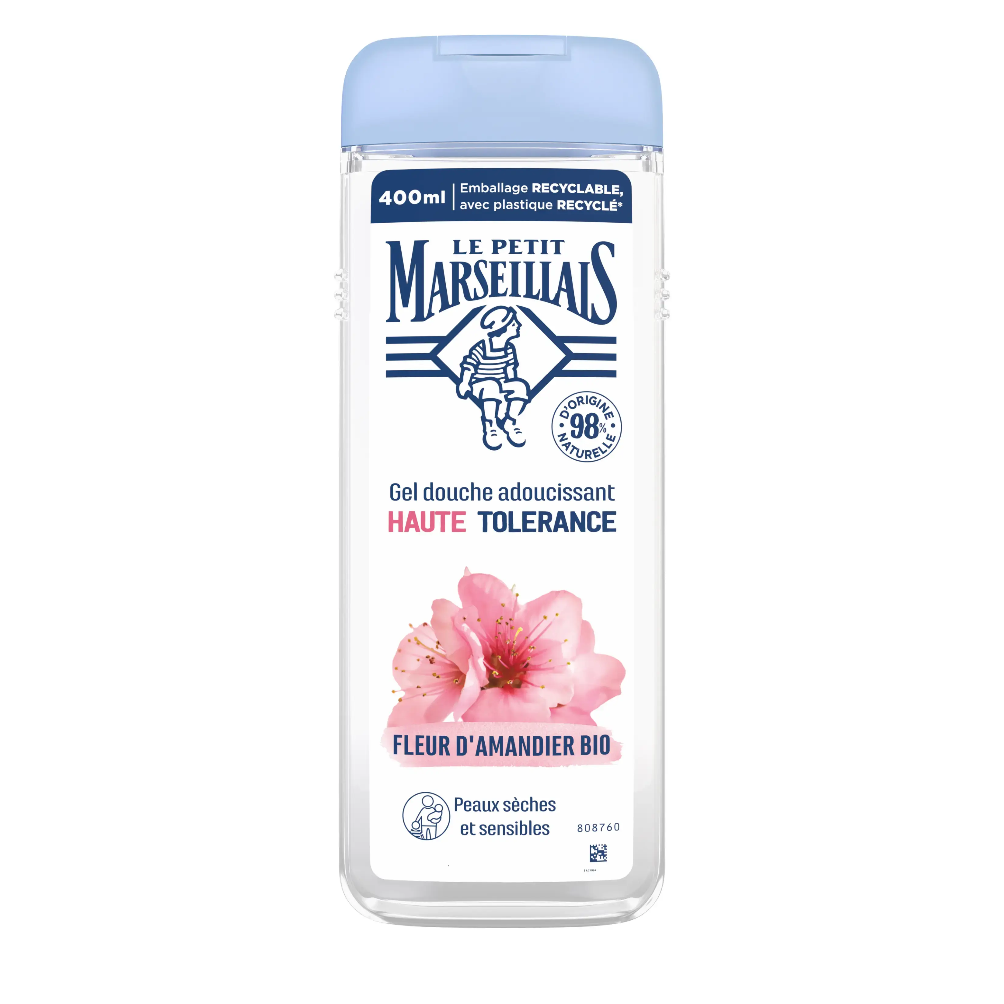 Gel douche Adoucissant Haute Tolérance Fleur d’Amandier