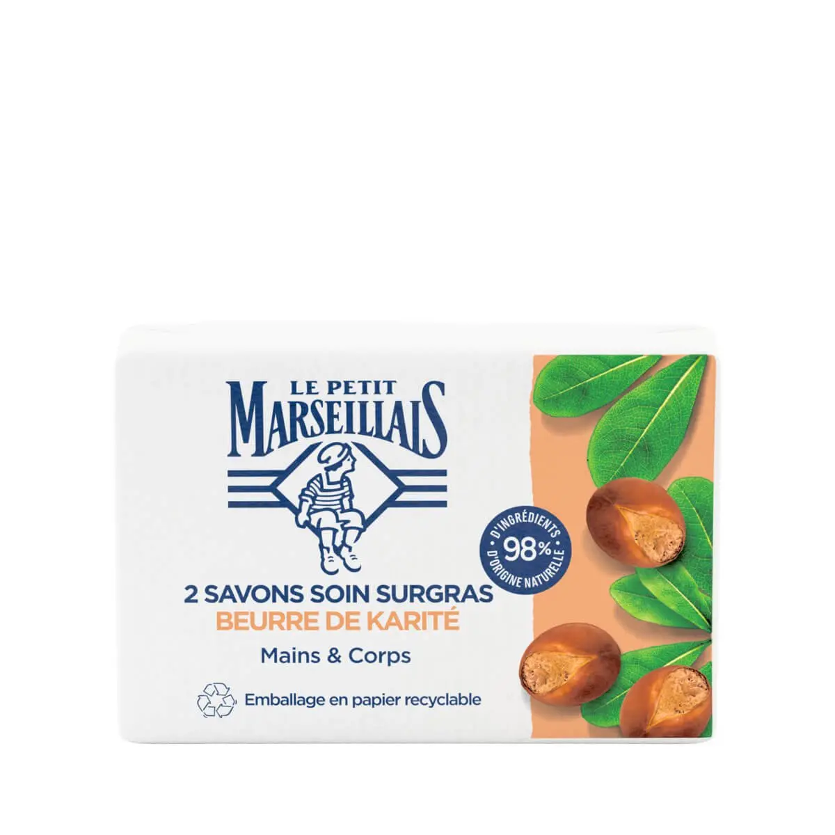 Savon Soin Surgras au Beurre de Karité - Image 1 - Le Petit Marseillais - fr-FR