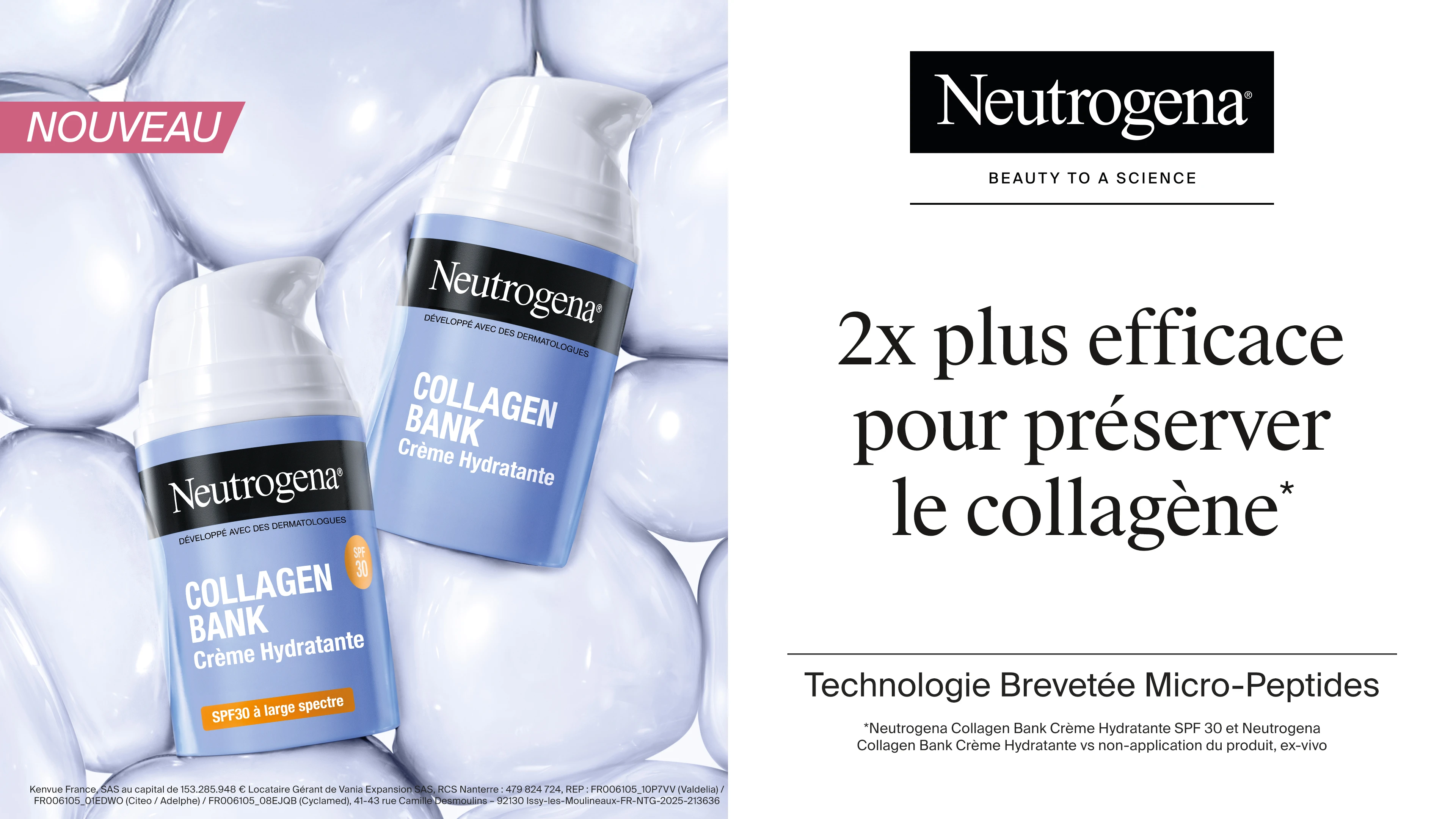 NTG Collagen Bank France Ultra HD Screens LANDSCAPE