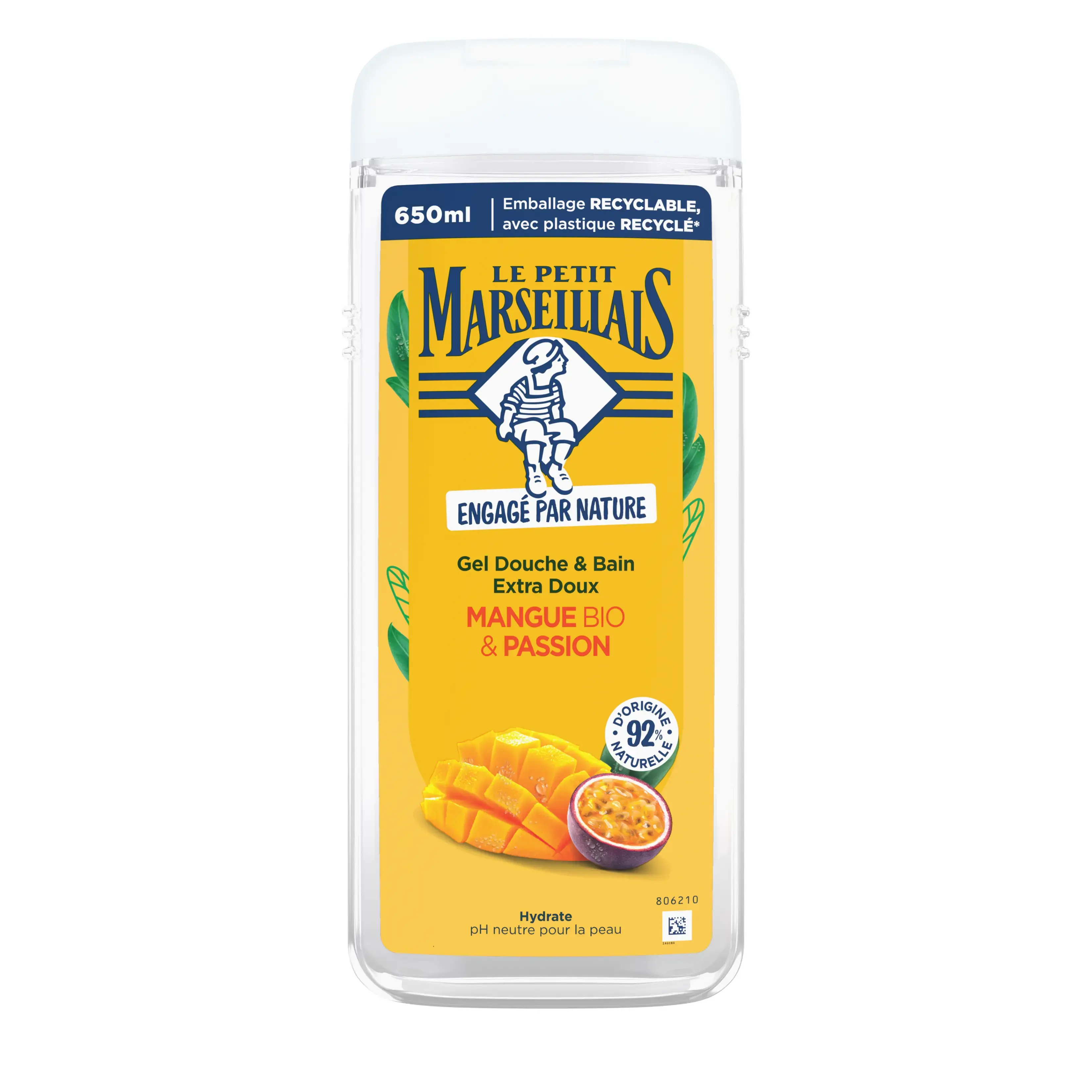 Gel Douche Extra Doux Mangue BIO & Passion