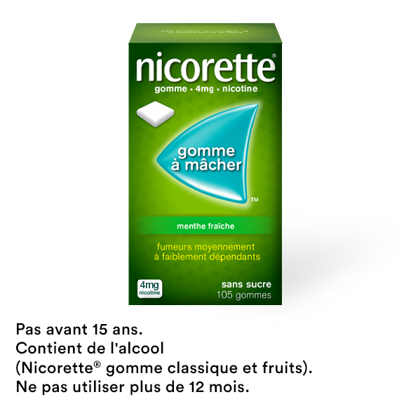 Gomme à mâcher - Image 1 - Nicorette - fr-FR