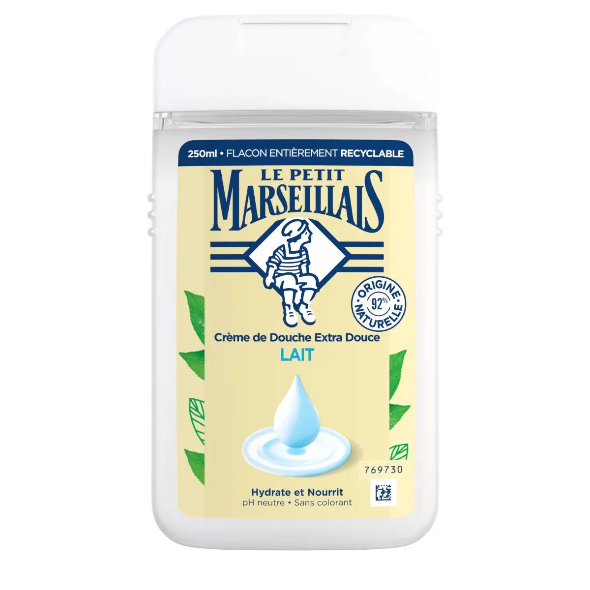 Crème de Douche Extra Douce Lait - Image 1 - Le Petit Marseillais - fr-FR