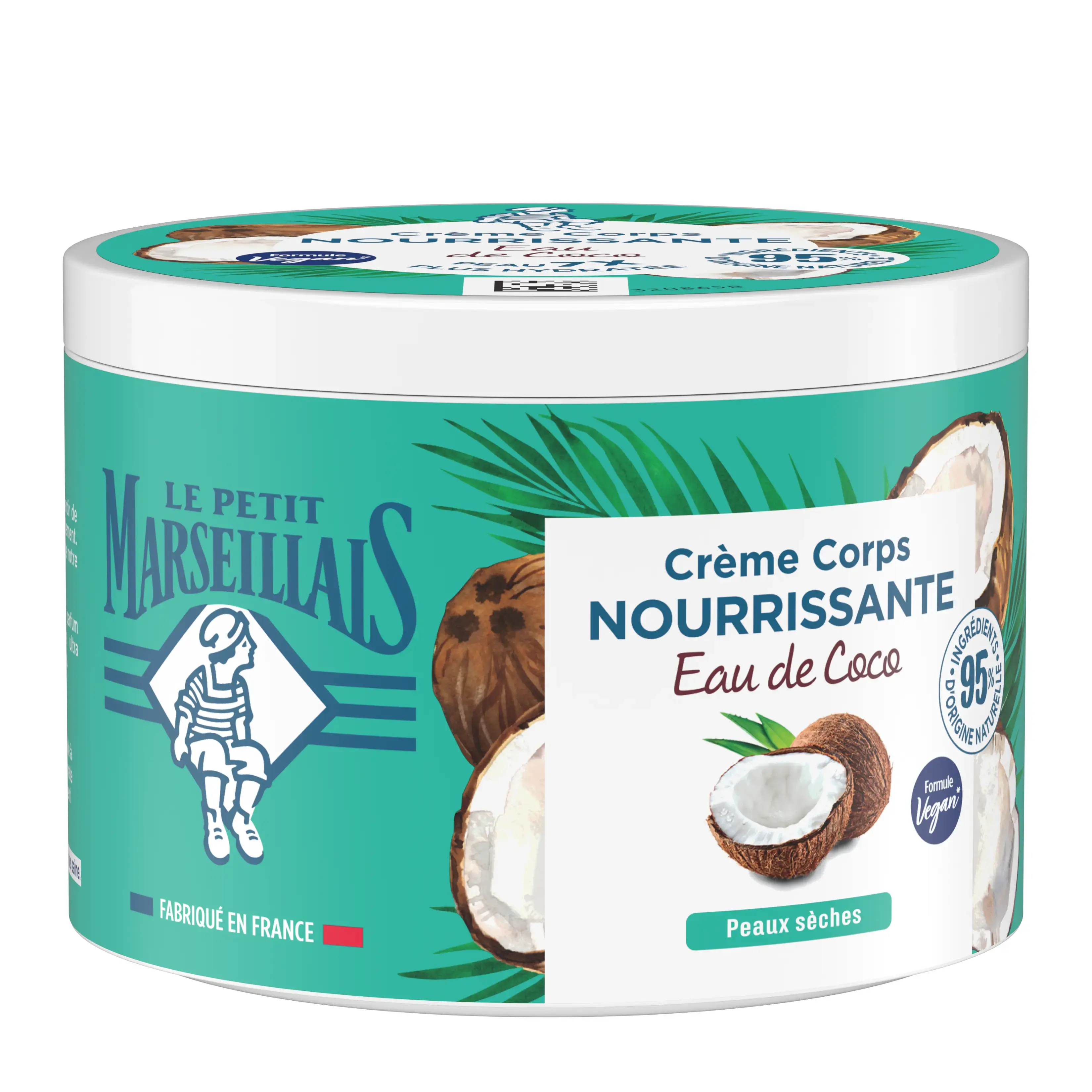 Crème Corps Nourrissante Eau De Coco - Image 1 - Le Petit Marseillais - fr-FR
