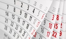 LE CALENDRIER DES RÈGLES