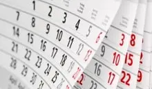 LE CALENDRIER DES RÈGLES