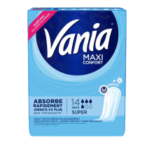 Les serviettes hygiéniques VANIA®