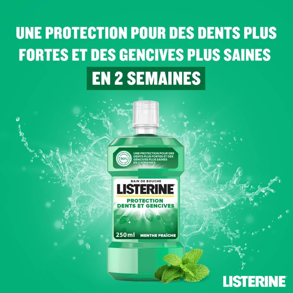 Bain de Bouche LISTERINE® Protection Dents Et Gencives image 2