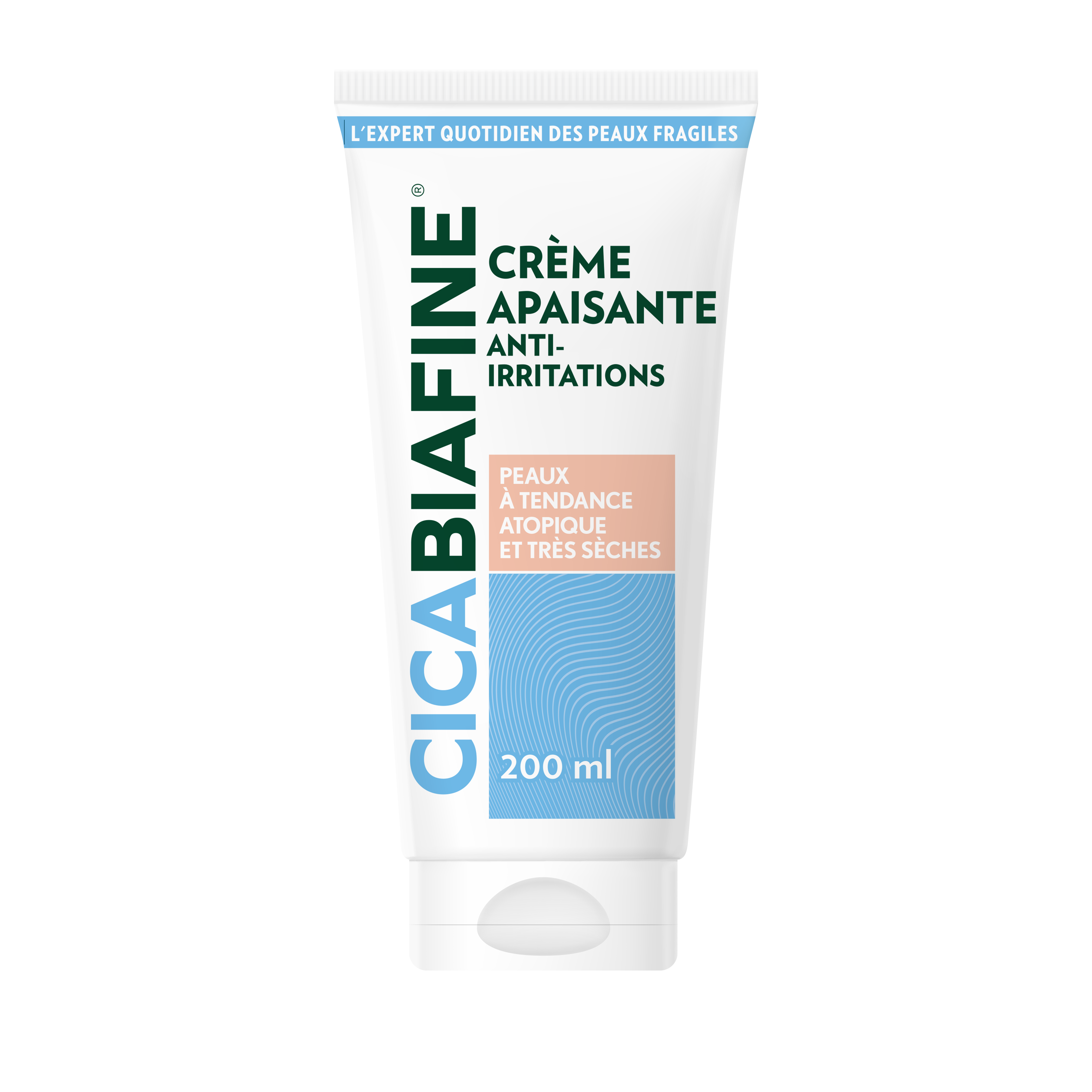 Crème nourrissante anti-démangeaisons en tube de 200ml Biafine®