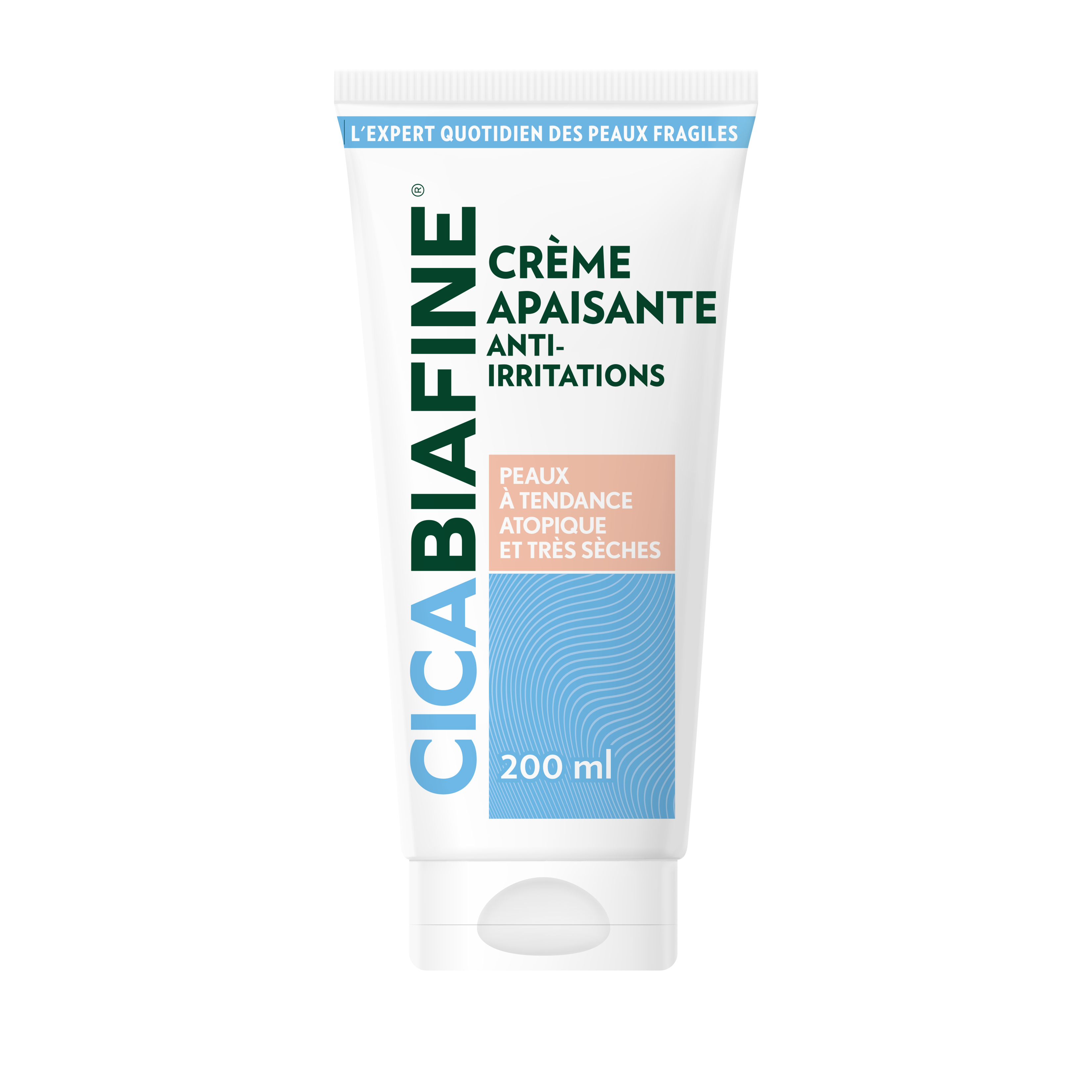 Crème nourrissante anti-démangeaisons en tube de 200ml Biafine®
