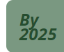 By 2025 image green