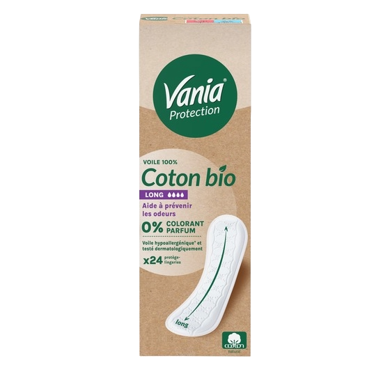 VANIA® Voile 100% Coton bio Long
