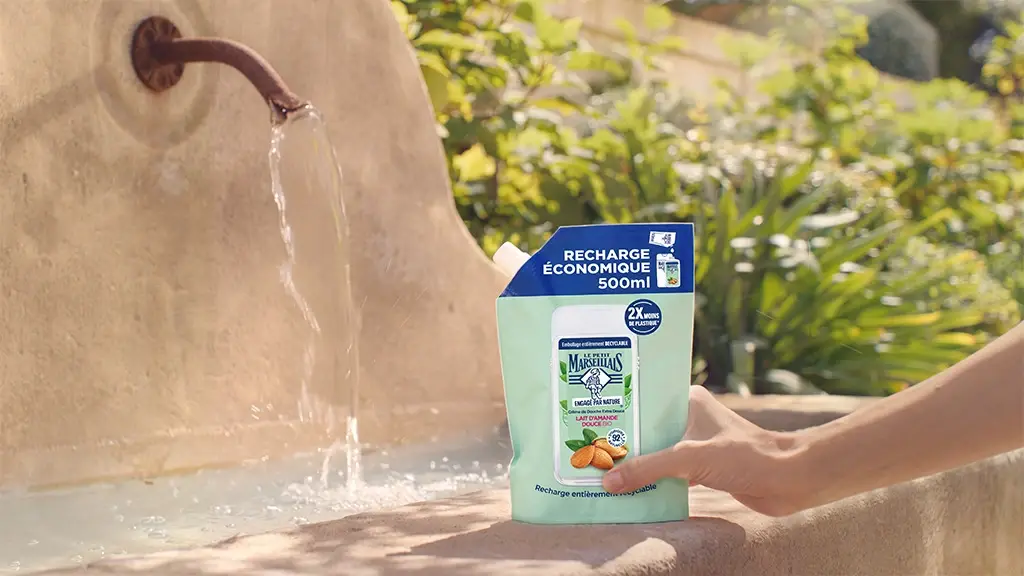 Avantages de l'éco-recharge Le Petit Marseillais